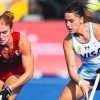Imagen de Las Leonas debutaron con un empate ante Estados Unidos en el Mundial de Hockey