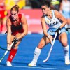 Imagen de Las Leonas debutaron con un empate ante Estados Unidos en el Mundial de Hockey
