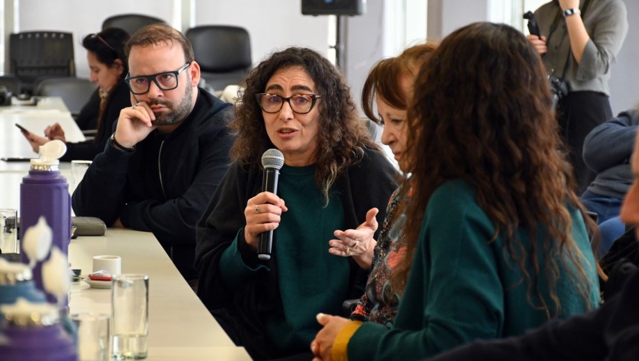 Familiares de Nilda Nervi estuvieron en la reunión de comisión. Foto: Marcelo Ochoa.