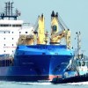 Imagen de El VMOS suma otro cargamento: llegaron 1.700 toneladas de acero para los tanques en Punta Colorada