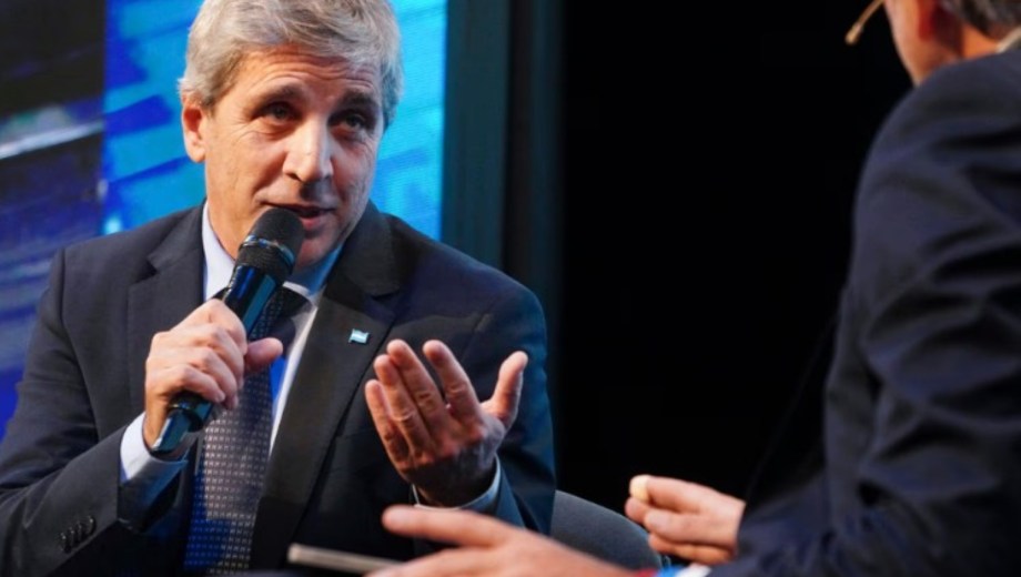 Luis Caputo, ministro de Economía. Foto: NA.