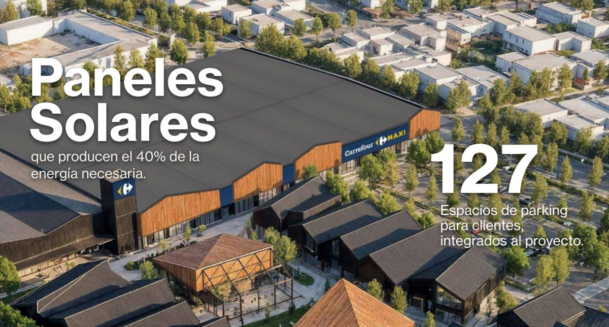 Carrefour formará parte del nuevo centro comercial de Cipolletti.