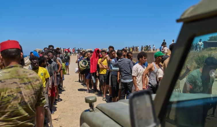 La crisis migratoria se agravó en los últimos días. Foto:  AP.