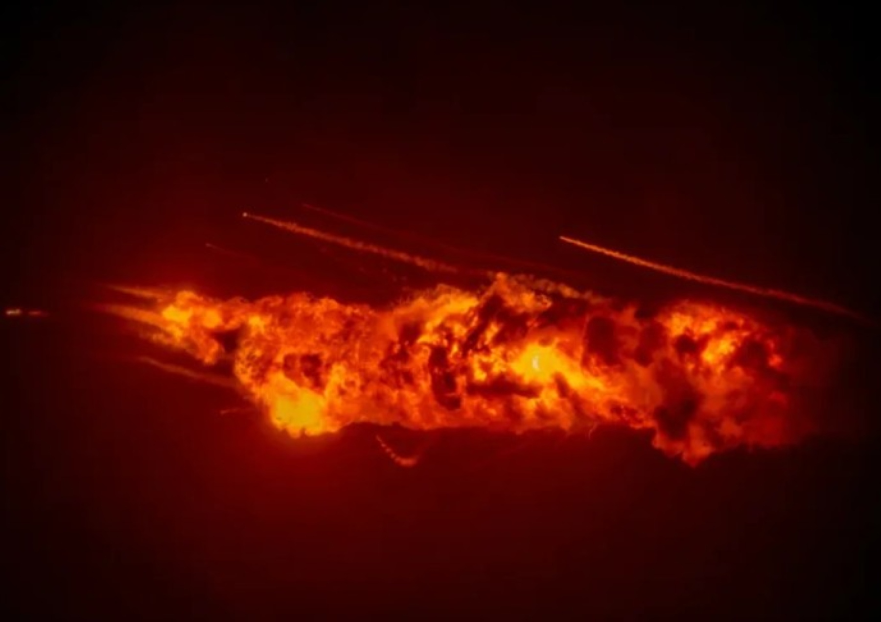 Un cohete chino explota tras fallar en su lanzamiento de un satélite