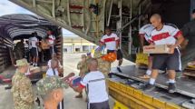 Imagen de Llegó a Colombia el Hércules argentino con ayuda humanitaria para las zonas afectadas por el terremoto
