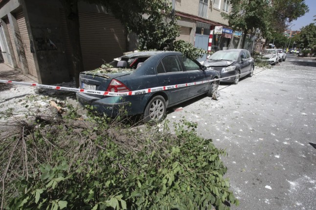 Un terremoto dejó heridos en Granada. Foto: Gentileza EFE