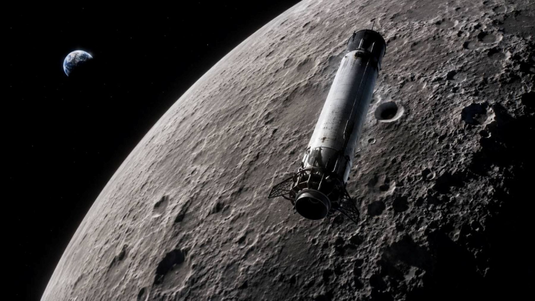 NASA investiga el impacto de un cohete de SpaceX en la Luna