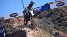 Imagen de En una definición para el infarto, Nahuel Kriger ganó la quinta del Motocross del Sur en La Barda