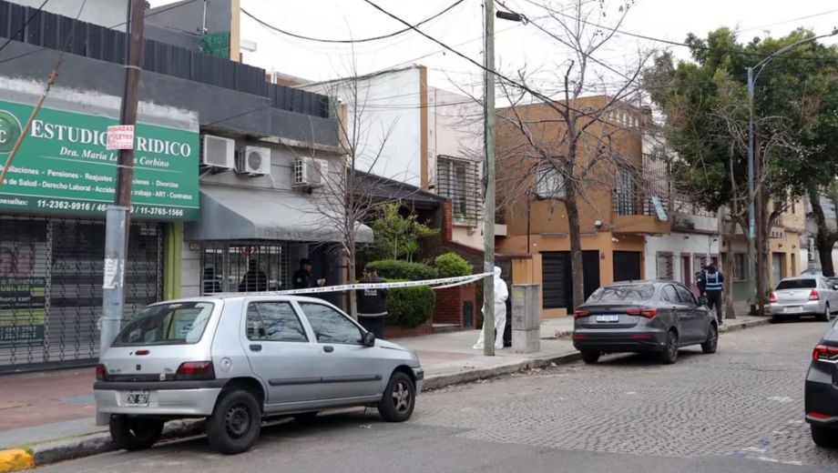 Femicidio en Villa Devoto. (Foto; La Nación.
Pilar Camacho)