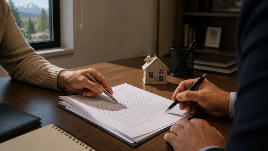 Ante una operación inmobiliaria, se recomienda consultar con un escribano o profesional especializado para verificar la documentación y la situación legal del inmueble antes de firmar. Foto: archivo. 