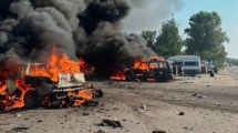 Imagen de «Consecuencias inevitables»: amenazó Rusia a Reino Unido por proveer de drones a Ucrania en un ataque a su territorio