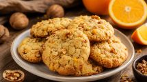 Imagen de Cómo hacer galletitas de nuez y naranja: una receta fácil y casera para la merienda