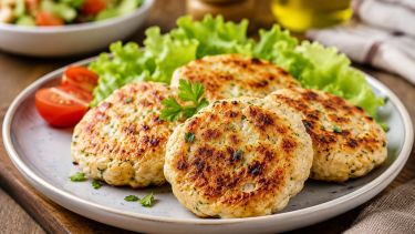 Hamburguesas de pollo caseras y jugosas: la receta fácil que se prepara en pocos minutos