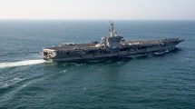 Imagen de Estados Unidos reforzó su presencia en Medio Oriente: llegó otro portaaviones en plena tensión con Irán