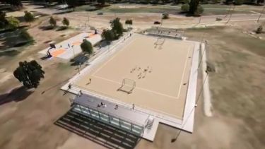 Los deportes de arena tendrán su propia cancha en Viedma