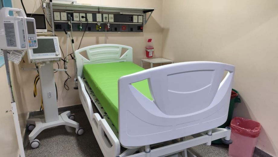 El Hospital Zatti de Viedma adquirió una nueva cama ortopédica eléctrica que mejorará su disponibilidad en un 13%. Foto: gentileza