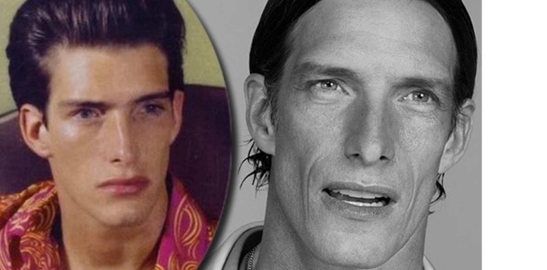 Las fotos de Iván de Pineda como modelo en los 90 causan furor en redes