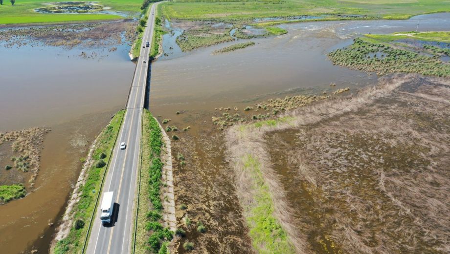 Por la falta de recursos se frenaron obras claves para evitar inundaciones. Foto: Gentileza. 