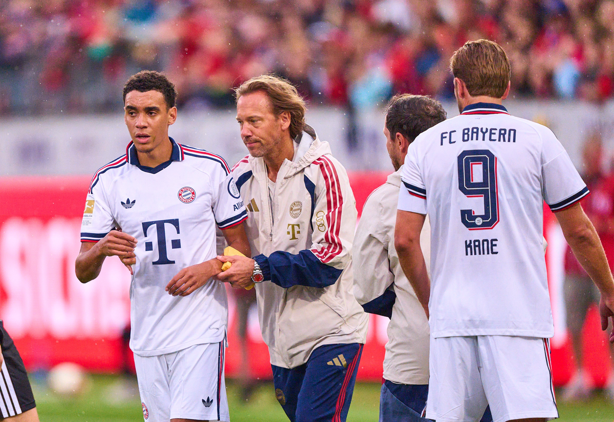 Jamal Musiala sufre otro desmayo durante un partido con Bayern Múnich