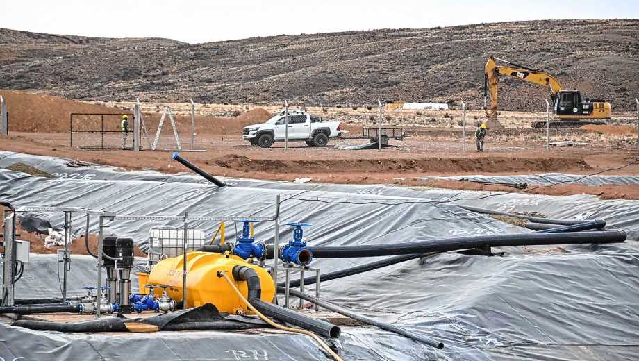 El Gobierno defendió la minería y marcó un límite por Calcatreu. Foto: Chino Leiva.