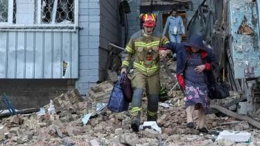 Bombardeo masivo de Rusia contra Ucrania dejó 16 muertos y elevó la alerta de países de la OTAN
