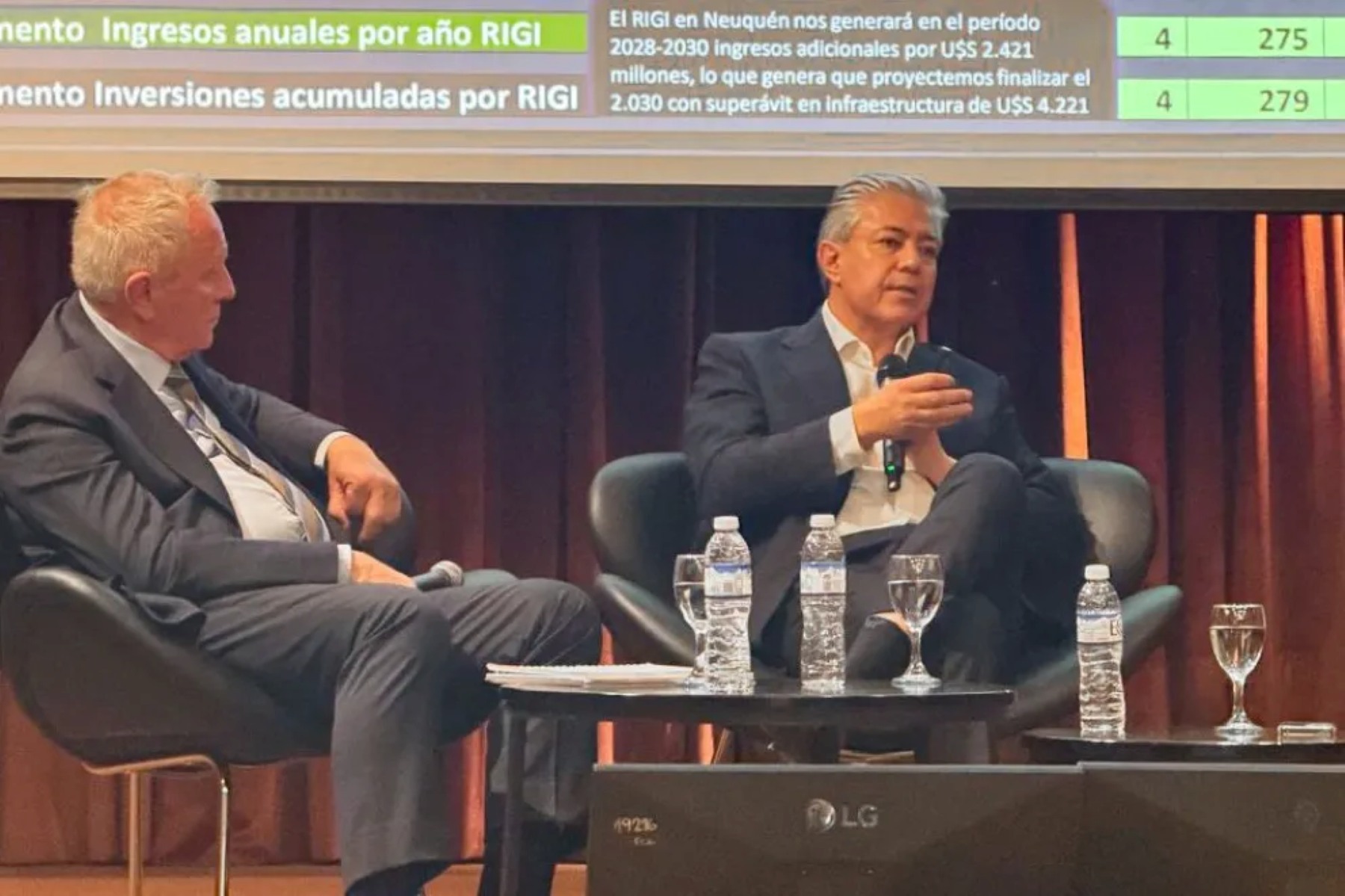 Figueroa argumenta a favor del RIGI y el potencial de inversión en Vaca Muerta