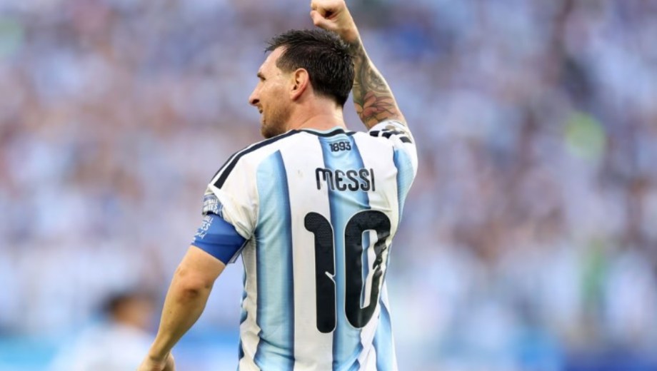Messi anunció que se va de la Selección Argentina. Foto: Gentileza NA.
