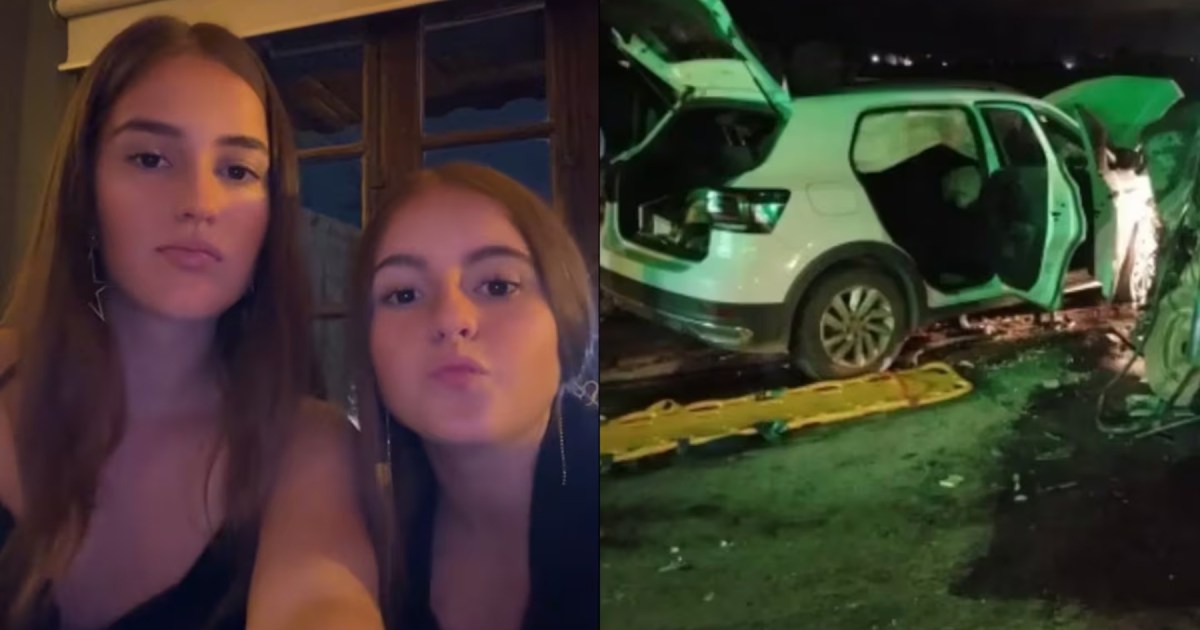 Trágico accidente en Mendoza: mueren dos hermanas jóvenes y un conductor