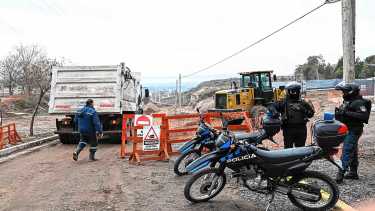 La justicia suspende los trabajos en la avenida Mandalari de Neuquén
