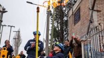Imagen de Después de más de 60 años, Puente 83 ya tiene gas: inauguraron la obra de más de $541 millones