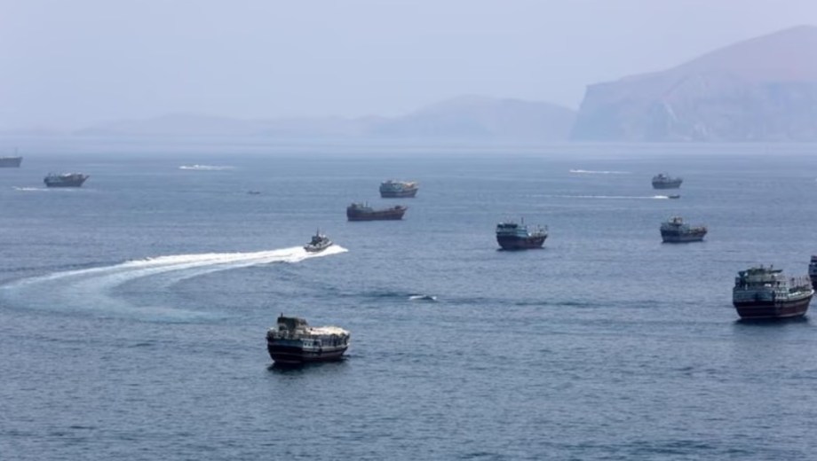 Estrecho de Ormuz, un punto clave del conflicto en Medio Oriente. Foto: AP.