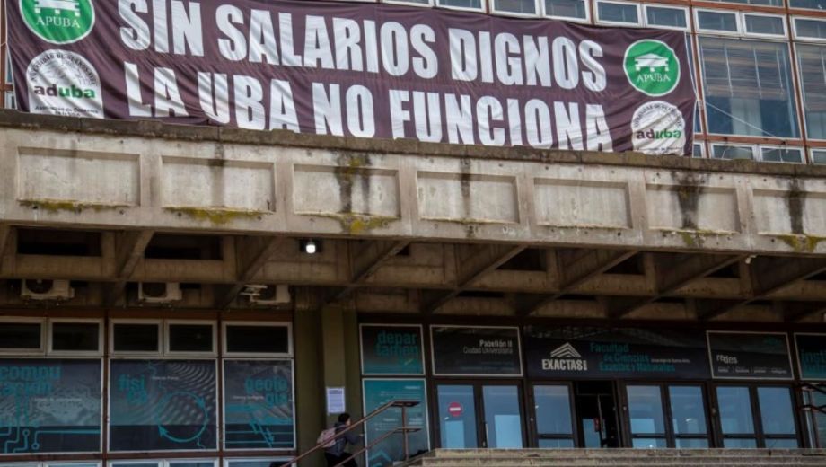 Paro en las universidades este miércoles. Foto: NA.