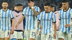 Crisis en Racing: la barra visitó a los jugadores en el entrenamiento para «brindar su apoyo»