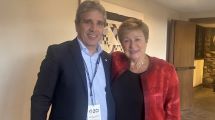 Imagen de G20 en Estados Unidos: tras defender el rumbo económico, Luis Caputo se reunió con Kristalina Georgieva