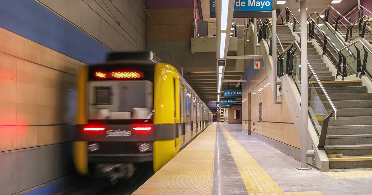 Un hombre falleció atropellado por un subte en Buenos Aires