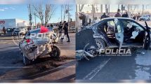 Imagen de Fuerte choque en cadena en Neuquén este domingo: un conductor alcoholizado, heridos y 5 vehículos involucrados