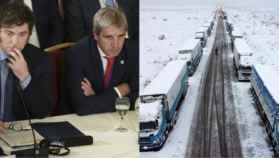 Uno de los principales pasos a Chile lleva un mes cerrado por falta de maquinarias para despejar la ruta. Fotos: Gentileza. 