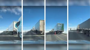 Hay más de 1.500 camiones varados en Neuquén este domingo 9: restringen rutas por la alerta y trasladan vehículos al autódromo