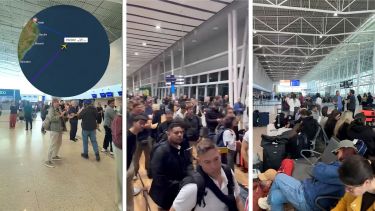 Tensión con un vuelo low cost que partió desde Argentina y aterrizó de emergencia en Brasil: reportan 400 varados
