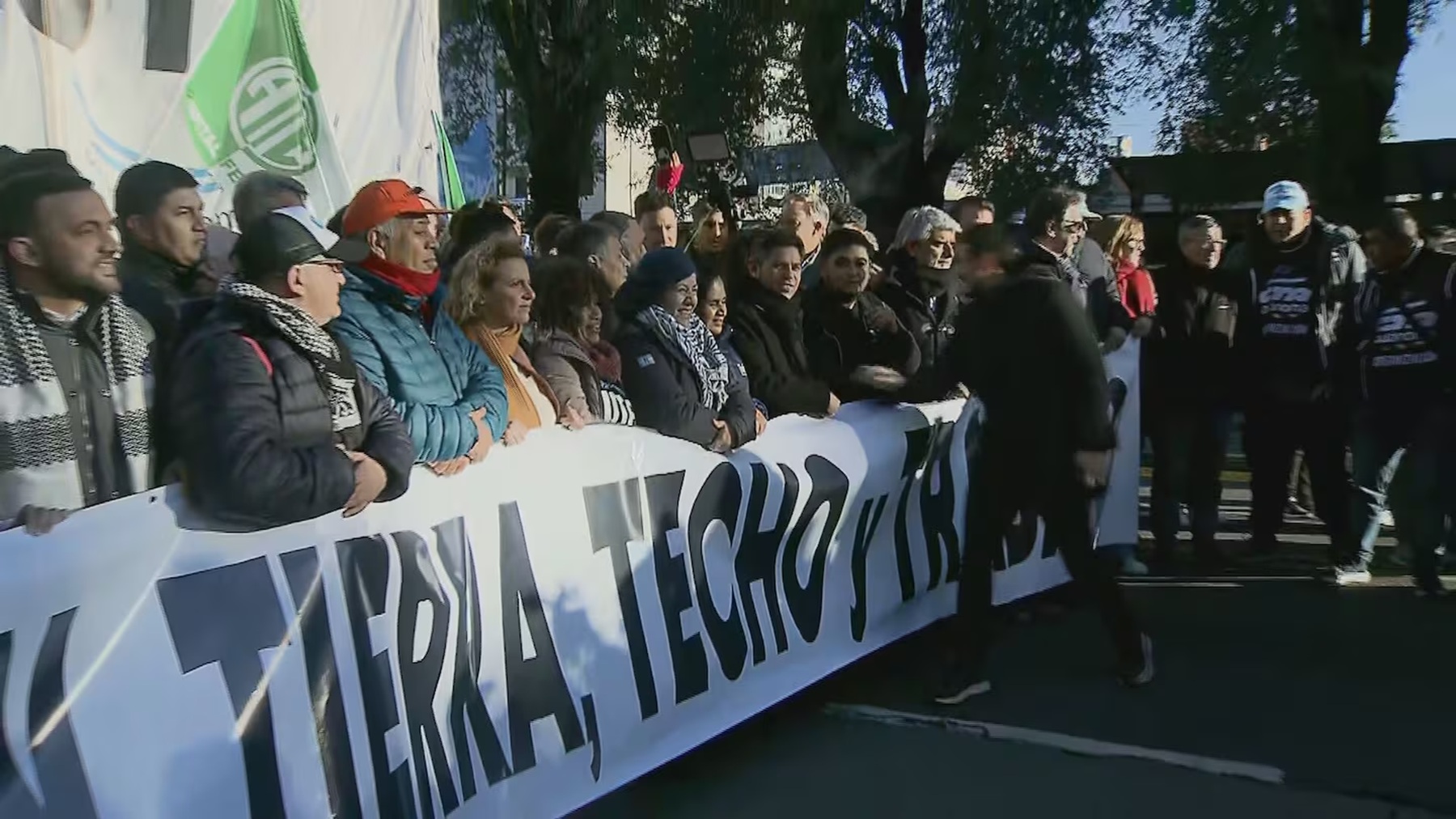 Marcha por San Cayetano: Sindicatos y organizaciones sociales se movilizan en Buenos Aires