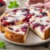 Imagen de Torta matera de ricotta y frutos rojos sin TACC: una receta fácil, húmeda y deliciosa