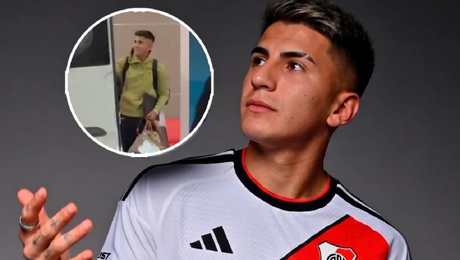 Almada ya está en Argentina y buscará cambiarle rápidamente la cara a River.