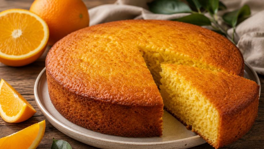 Torta de naranja. Foto ilustrativa.