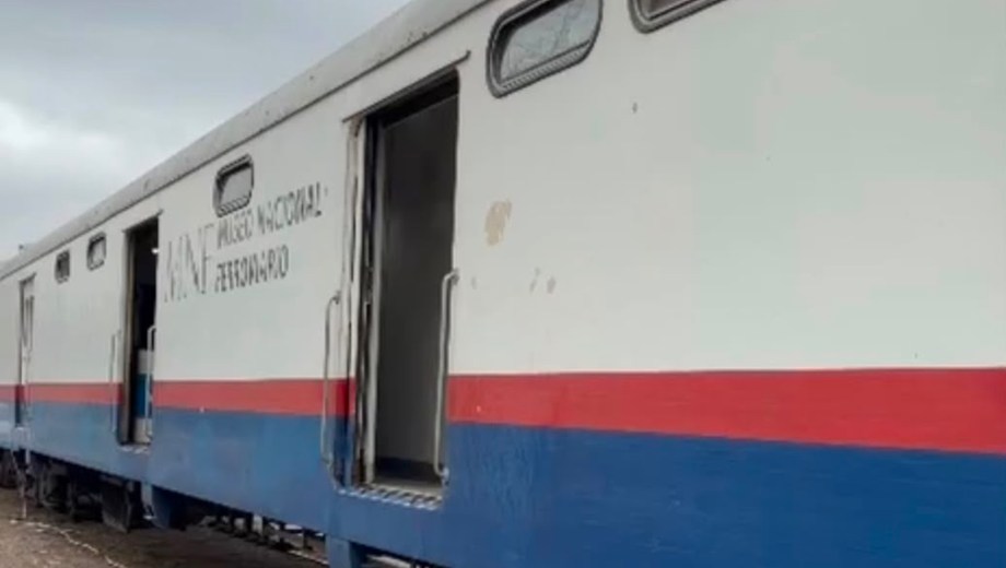 : el Tren Museo Itinerante llegó a la Estación del Ferrocarril junto con la 62.ª cruzada del Tren Solidario. (Foto: Gentileza).