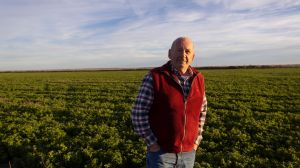 Era comerciante, compró un campo abandonado y 30 años después produce carne y cultivos en la Patagonia