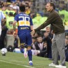 Imagen de Arruabarrena perfila el 11 de Boca ante Unión, con una baja obligada y una duda