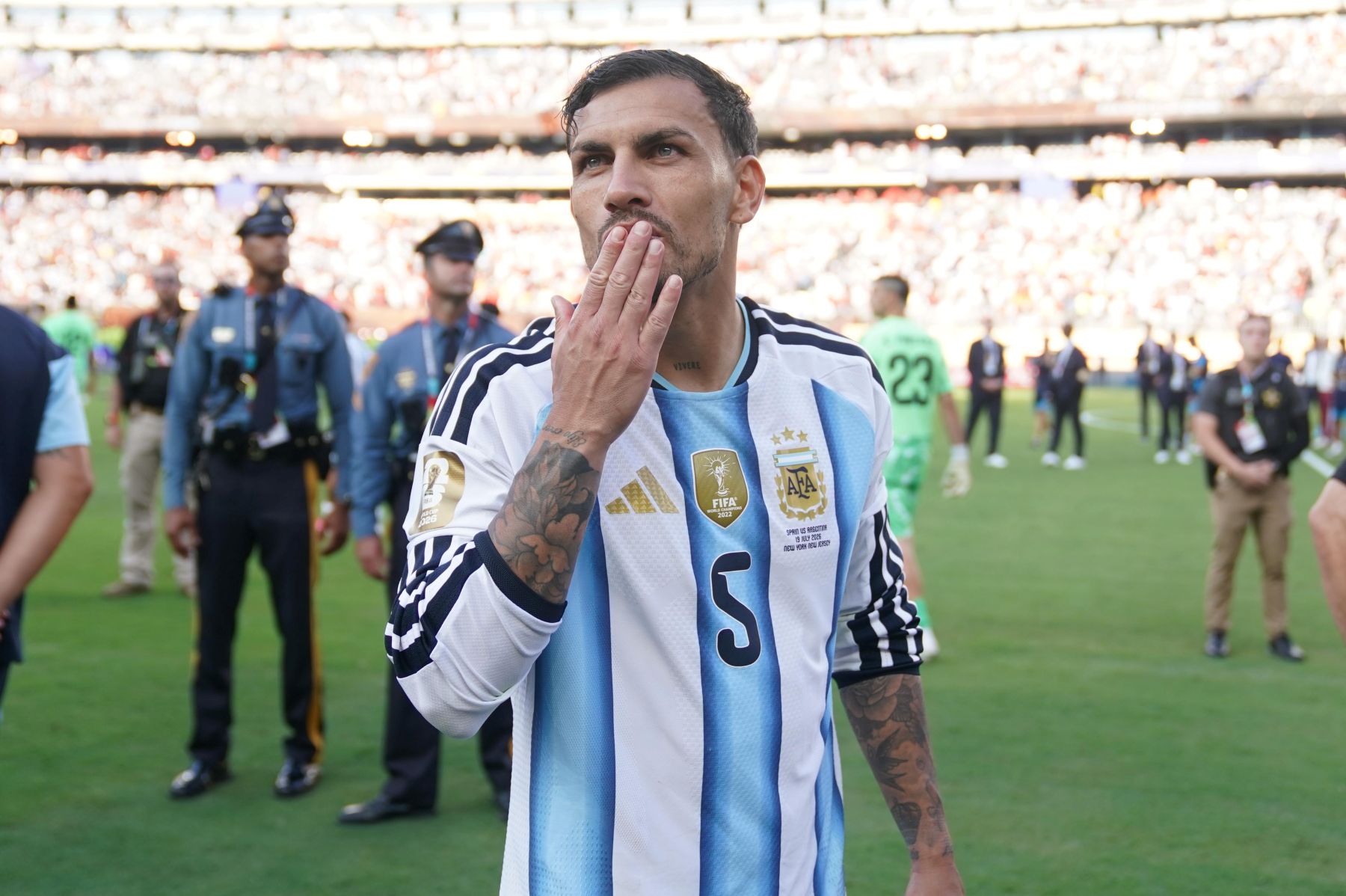 Leandro Paredes se ofrece nuevamente a la Selección Argentina