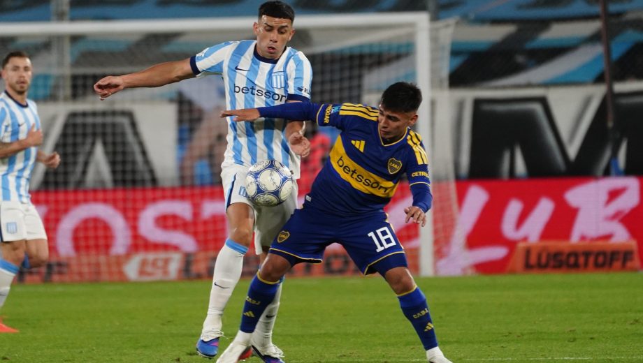 Ulises Ortegoza y Milton Delgado, titulares en Racing y Boca, respectivamente. (Foto: Archivo - Clarín Fotografía)
