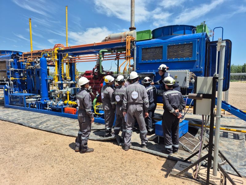 Con una inversión de US$ 8,5 millones, Quintana Energy impulsa el almacenamiento de gas en Fernández Oro