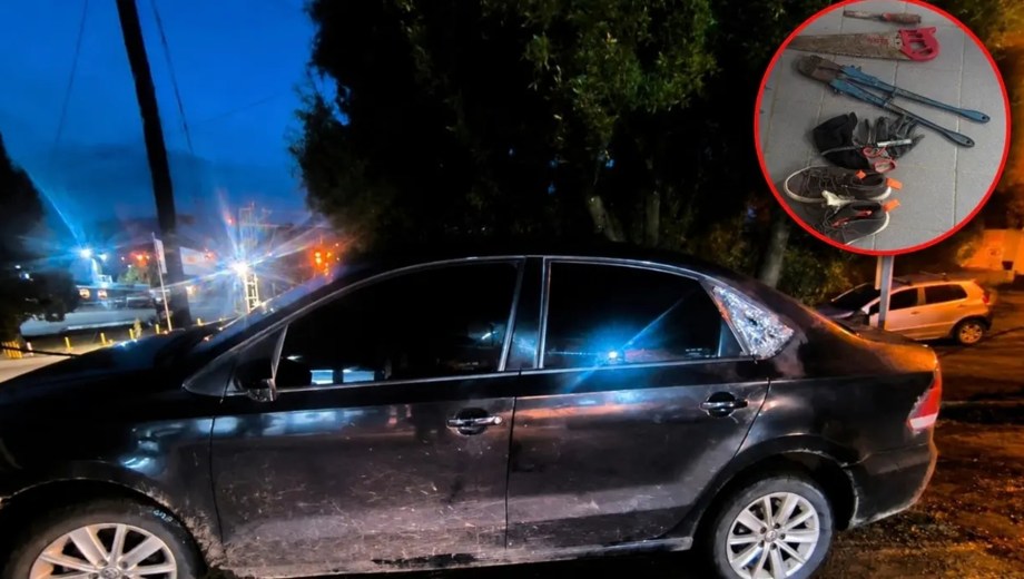 Un control en Bariloche permitió detectar un Volkswagen Polo relacionado con un robo y secuestrar herramientas.